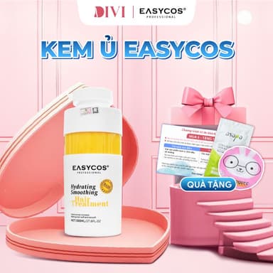 Kem ủ dưỡng tóc giúp tăng độ đàn hồi phục hồi tóc EASYCOS Hair Treatment 500ml - Mỹ phẩm Divi