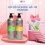 Dầu gội MARUBI KERATIN phục hồi hư tổn cho tóc bết, ngăn gàu, nuôi dưỡng tóc mềm mượt 750ml - Mỹ phẩm Divi