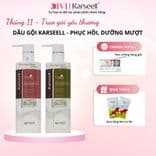 Dầu gội xả phục hồi, chống gàu, chống rụng tóc Karseell Collagen Maca 500ml - Mỹ phẩm Divi