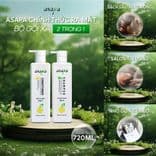 Dầu xả sạch gàu, mềm mượt, hương trà xanh Asapa 720ml