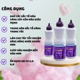 Dầu gội tím khử vàng tóc tẩy giữ màu tóc nhuộm làm mềm mượt tóc Delofil No Yellow 500ml - Mỹ phẩm Divi