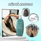 Cặp dầu gội xả Easycos kiềm dầu, giảm rụng, hỗ trợ dày tóc, lưu hương hoa 800ml - Mỹ phẩm divi