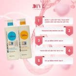  Dầu gội xả Olexrs Argan Oil Collagen Hair Salon cho tóc khô hư tổn - Mỹ phẩm divi