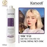  Dầu gội tím khử vàng Karseell Silver Shampoo, dầu gội khử vàng, giữ màu cho tóc nhuộm sáng, tóc tẩy 500ml - Mỹ phẩm Divi