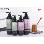 Dầu gội xả Delofil Silky Smooth sạch gàu, kiềm dầu, mềm mượt chống gãy rụng phục hồi tóc 500/800ml - Mỹ phẩm DiVi