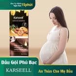 Dầu gội phủ bạc KARSEELL, phủ bạc đen tóc, nâu tóc từ lần gội đầu tiên, 100% thảo dược thiên nhiên 500ml